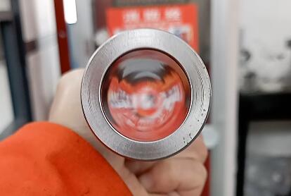 高液壓鋼管內(nèi)壁拋光，磨粒流拋光實錄！